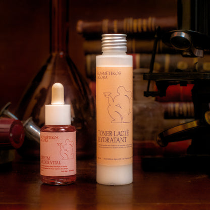 Pack Découverte Kosmētikos Agora - sérum et toner inspirés des rituels ancestraux