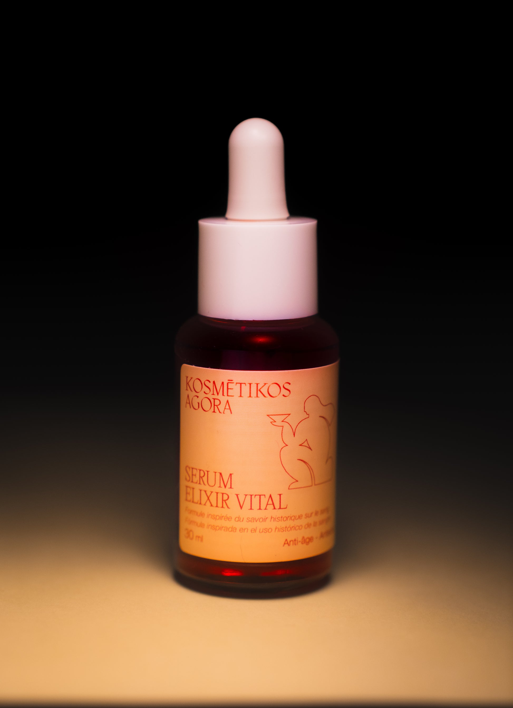 Sérum Elixir Vital - soin anti-âge inspiré des recettes vampiriques du XVI siècle, formulé par des pharmaciens